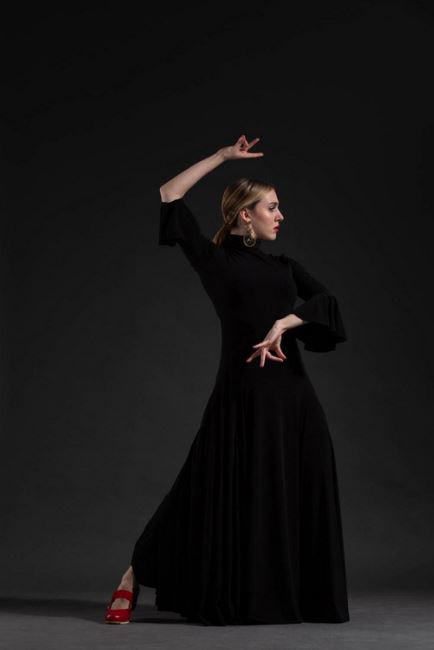 Robe pour la Danse Flamenco modèle Amelia. Davedans